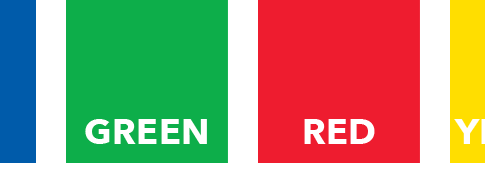 الترميز اللوني لحاويات القمامة (Color Code)