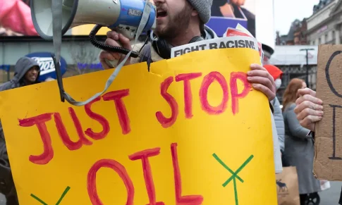 Britain angers climate campaigners after committing to issue hundreds of new oil and gas licenses