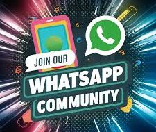 Join our whats-app Community